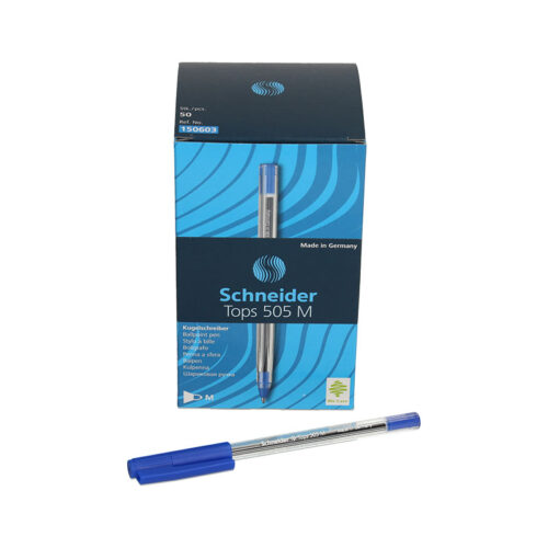 Stylo bille bleu Schneider