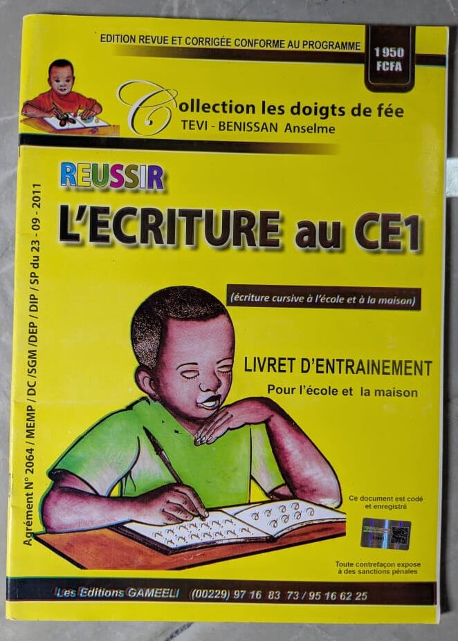 L'écriture au CE1